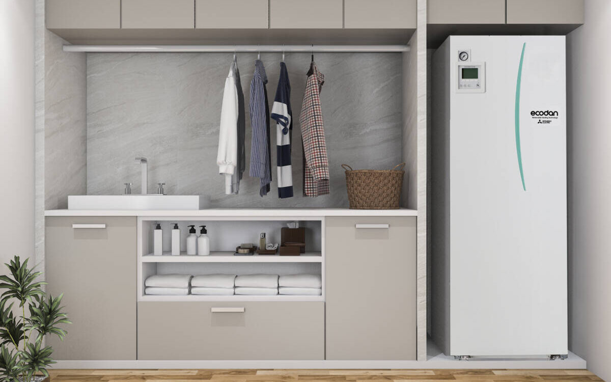 Pompe à chaleur Air-Eau Mitsubishi Zubadan Moyenne température Mulhouse