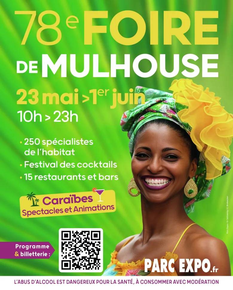 78ème édition de la Foire de Mulhouse au Parc des expositions Illkirch-Graffenstaden